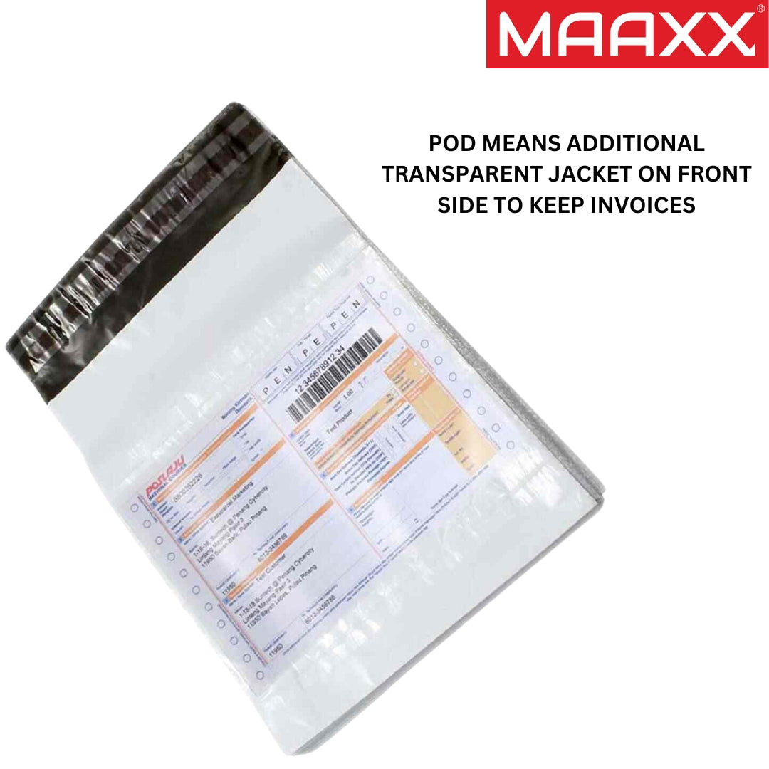 Courier bag with POD jacket 51 micron (Pack of 100pcs)