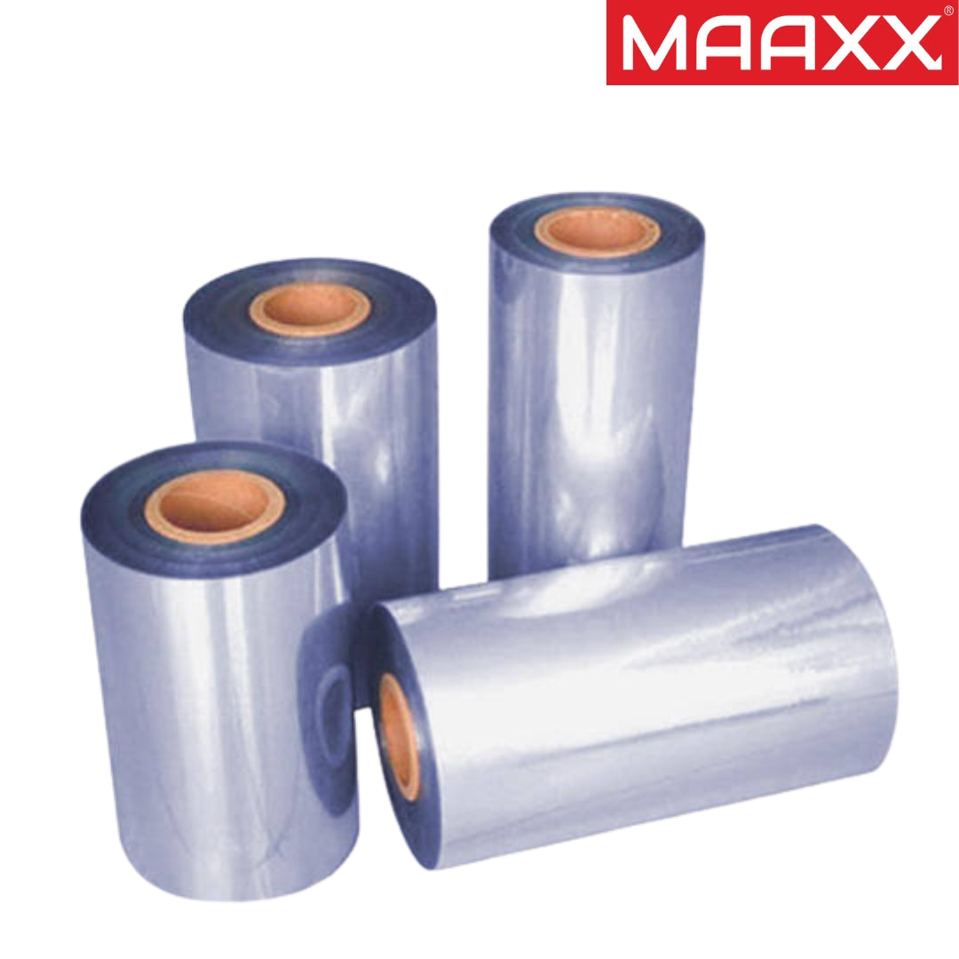 PVC Shrink Wrap Film | Heat Shrink Film Tube Roll | Industrial Grade | Packaging Material | Clear & Transparent