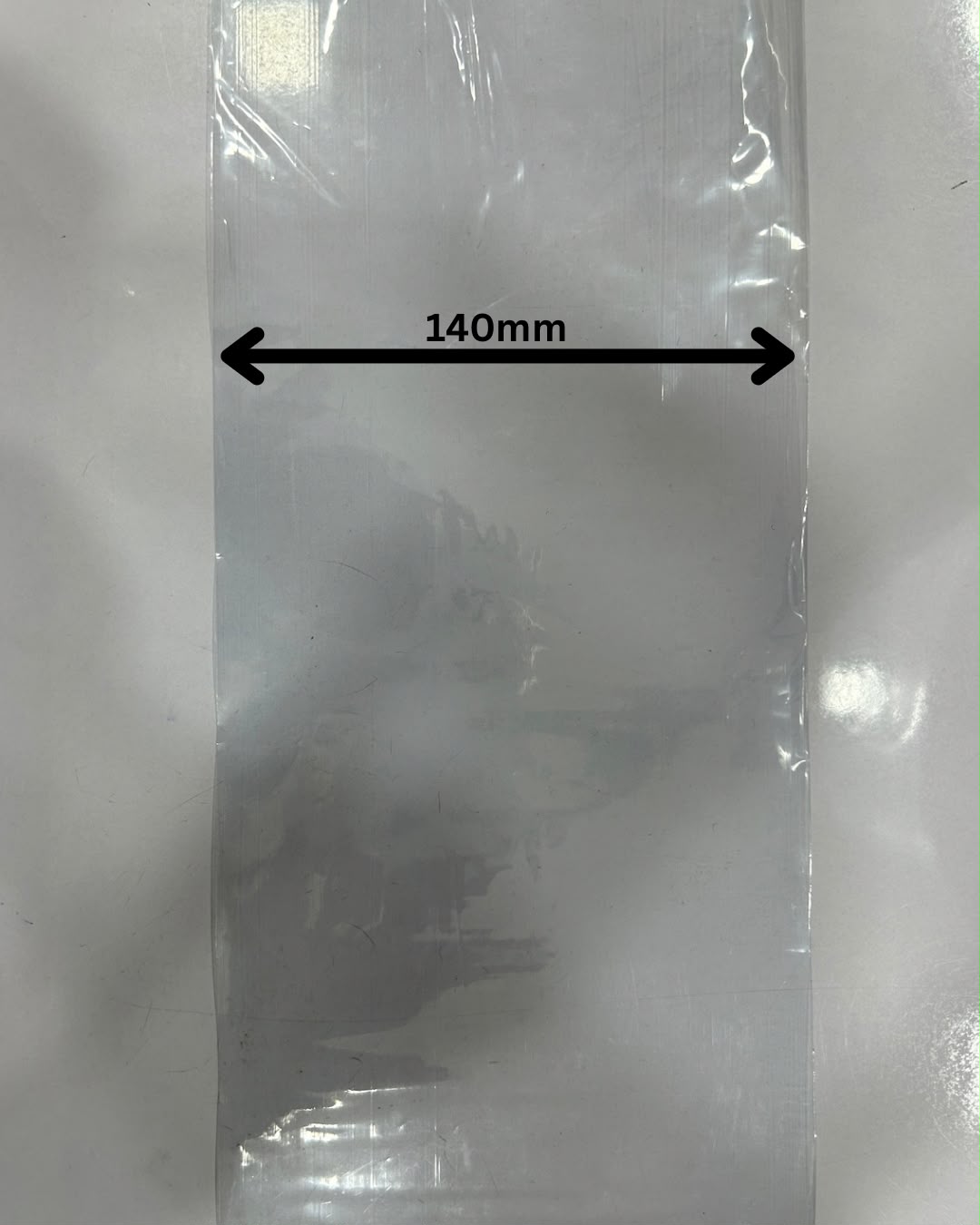 PVC Heat Shrink Wrap Tube Roll, 200mm/5.457.87Inches x 10 Meters, Clear Transparent