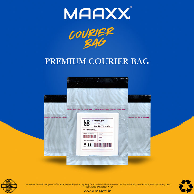 Courier bag with POD pouch (Pack of 100pcs) – MAAXX.IN